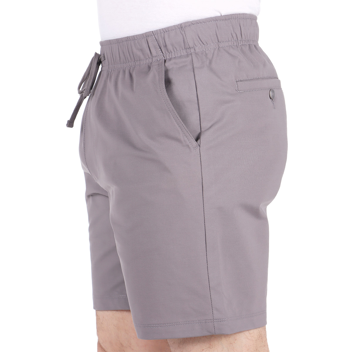 Bermuda con Jaretas Ajustable El&aacute;stica Casual J.opus Hombre image number null