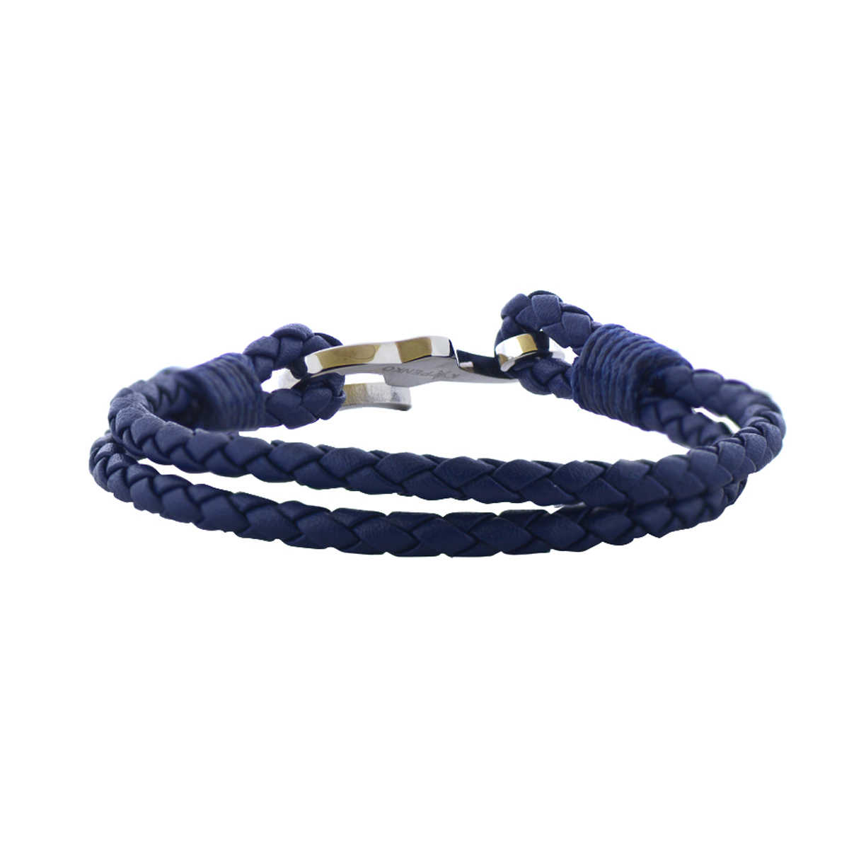 Pulsera De Acero Y Piel Kpenko image number null