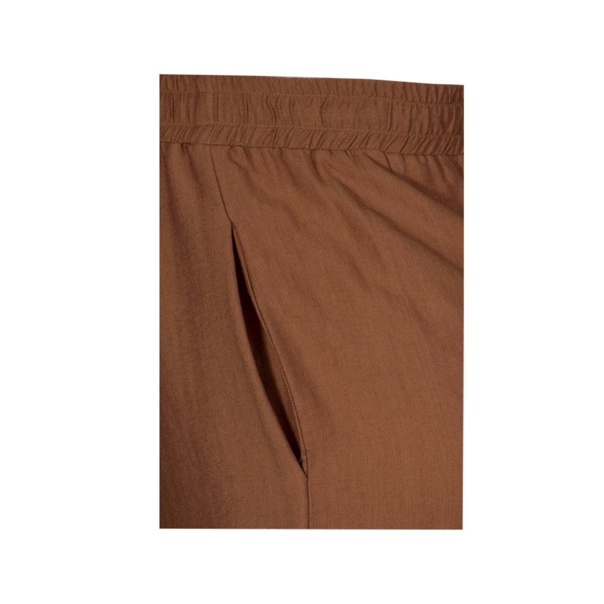 Pantal&oacute;n de maternidad liso de pata ancha Doma para mujer image number null