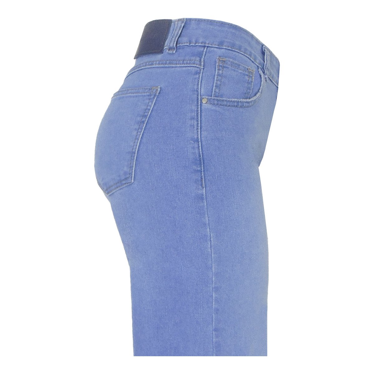 Jeans Corte Wide Leg Cropped Beronna Jeans para Mujer Petite image number null