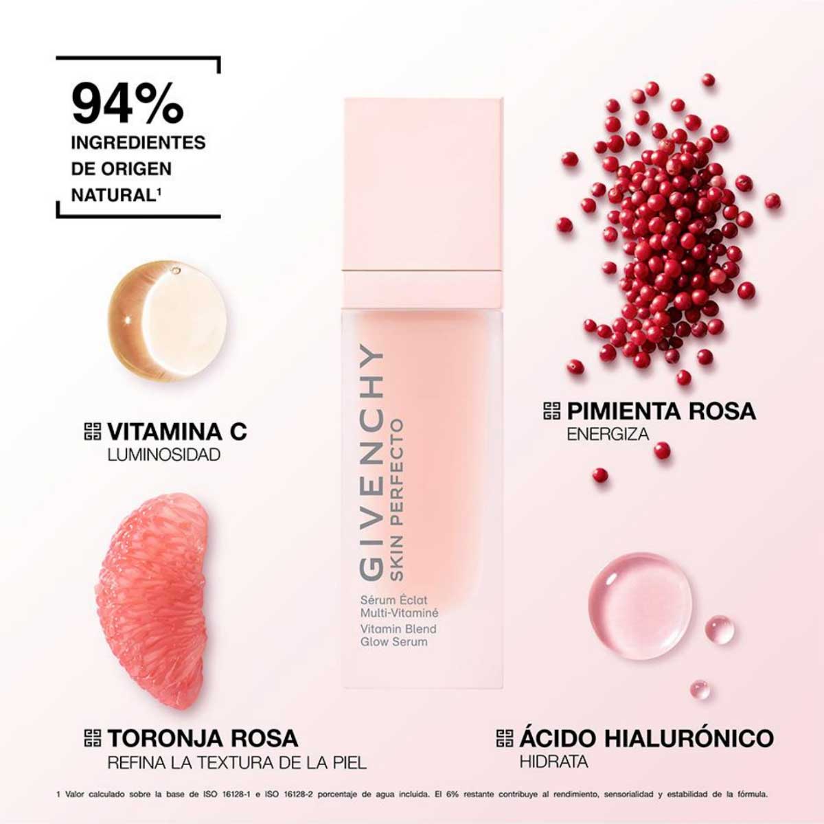 Skin Perfecto Givenchy suero, rico en vitaminas. Booster de luminosidad saludable image number null
