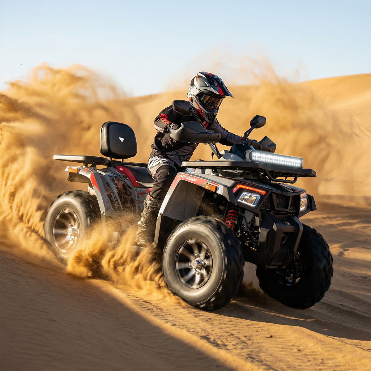 CUATRIMOTO MB GLOCK 200CC GT LINE ROJO 2027 image number null