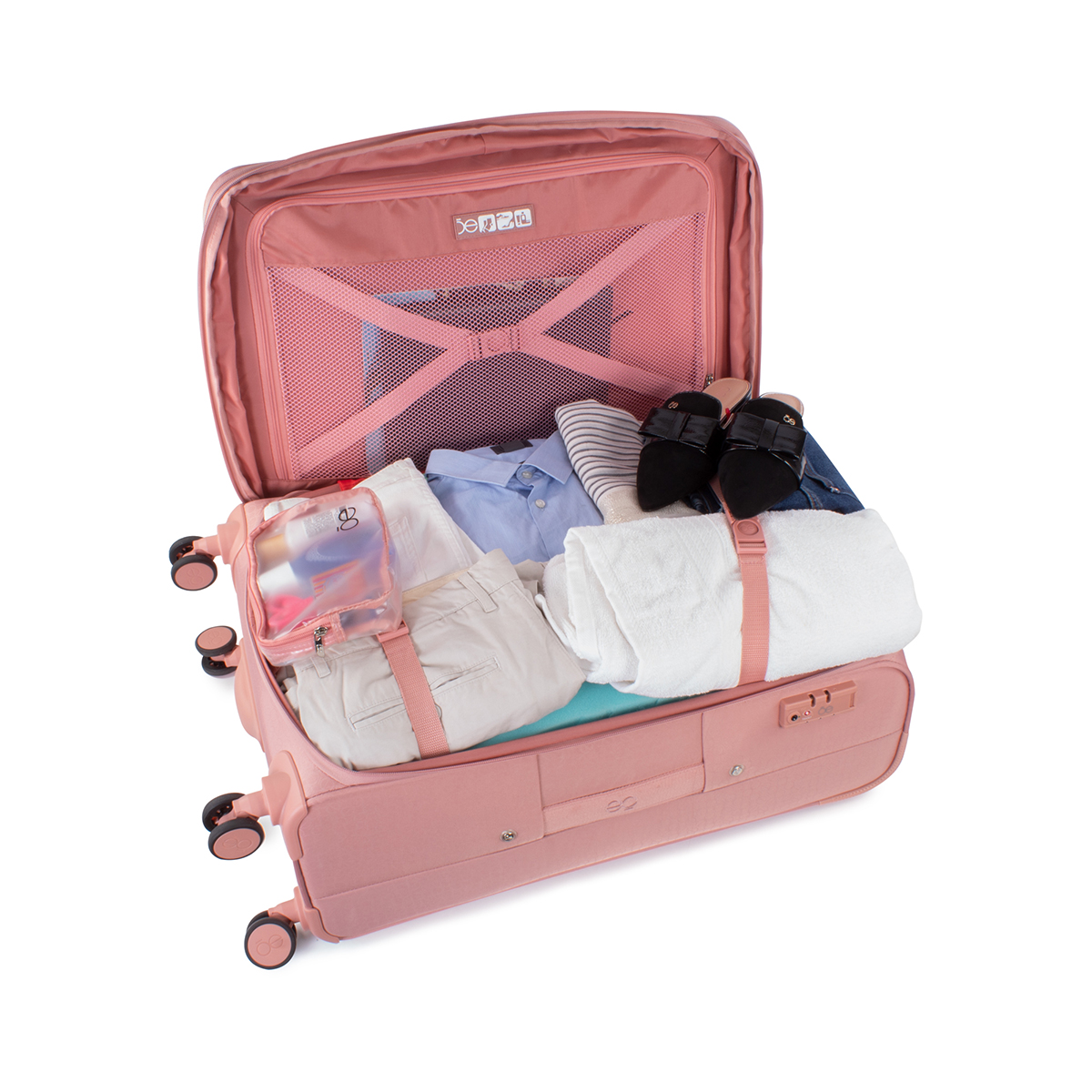 Maleta Cloe Urket 24" Rosa image number null
