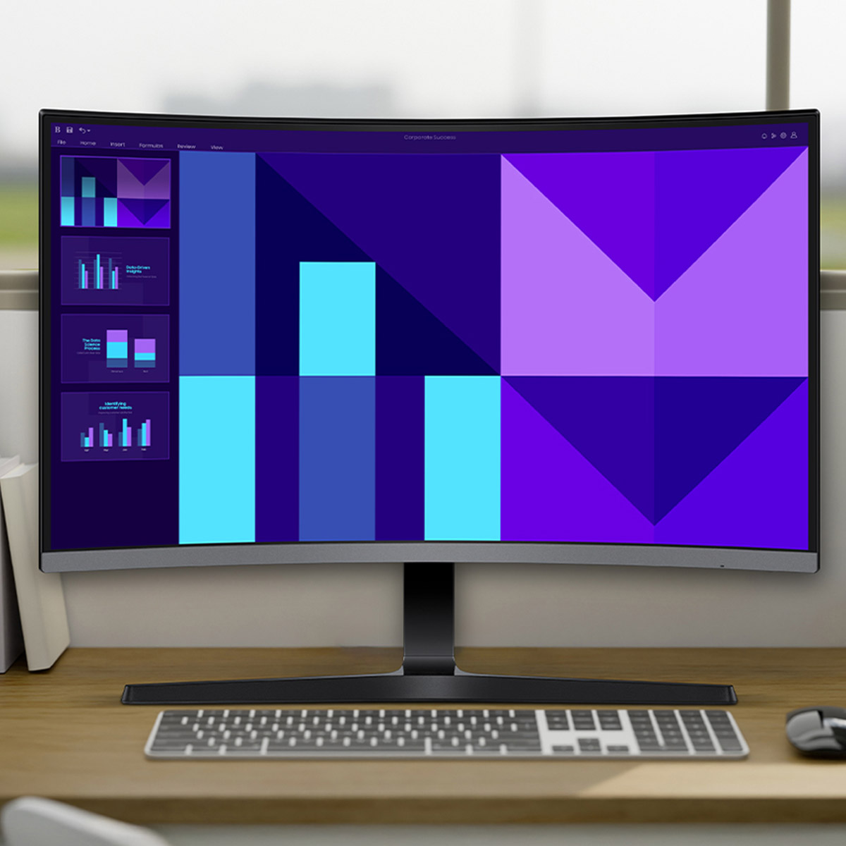 Monitor Curvo Samsung 27" FHD Ls27d390galxzx image number null