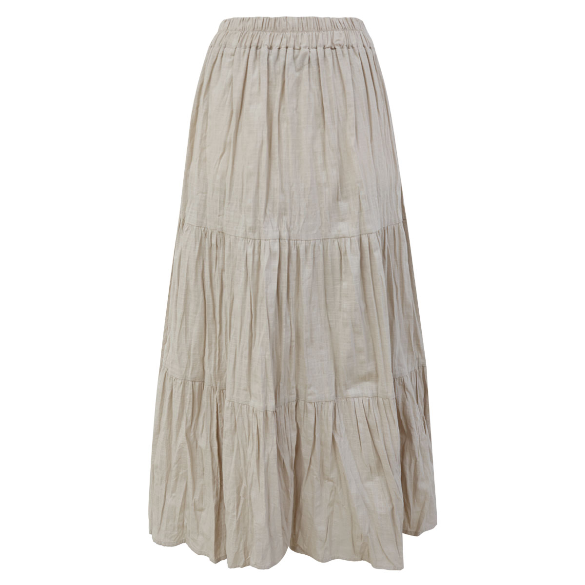 Falda Maxi Con Paneles Para Mujer Petite Just By Basel image number null