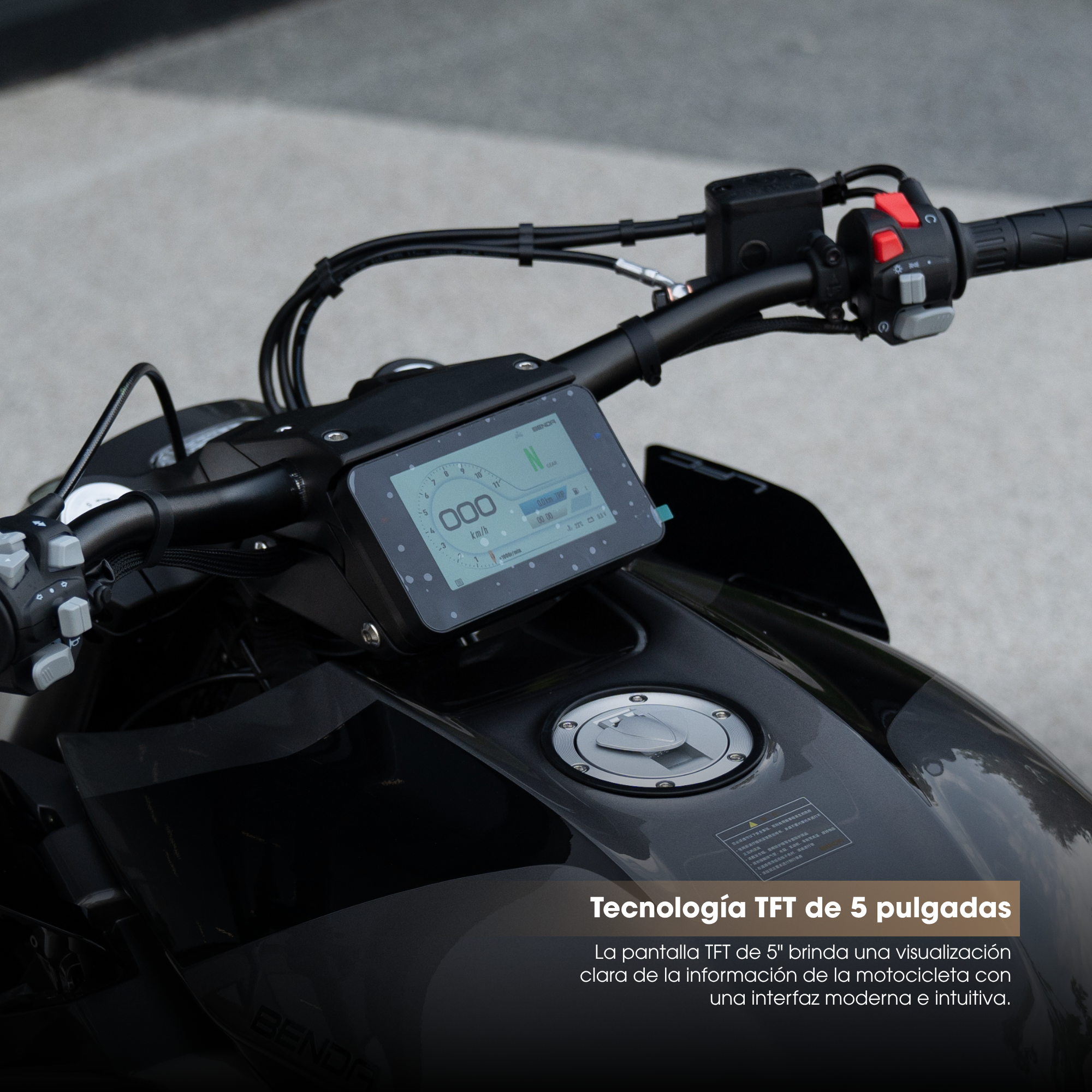 Motocicleta Benda Lfc 700 Pro Negro 2026 image number null