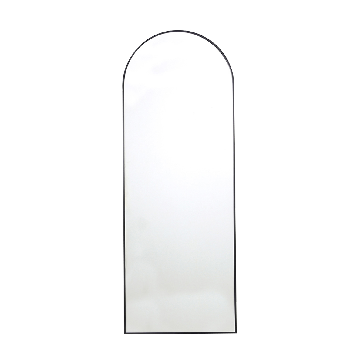 Espejo con marco de aluminio reverso de MDF HOME NATURE image number null