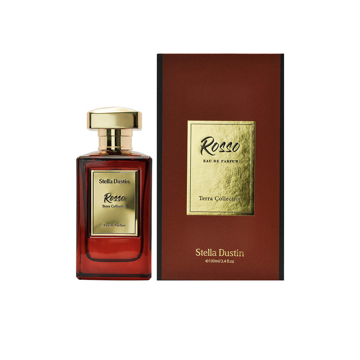 Eau De Parfum Stella Dustin Terra Rosso 100 Ml Unisex image number null