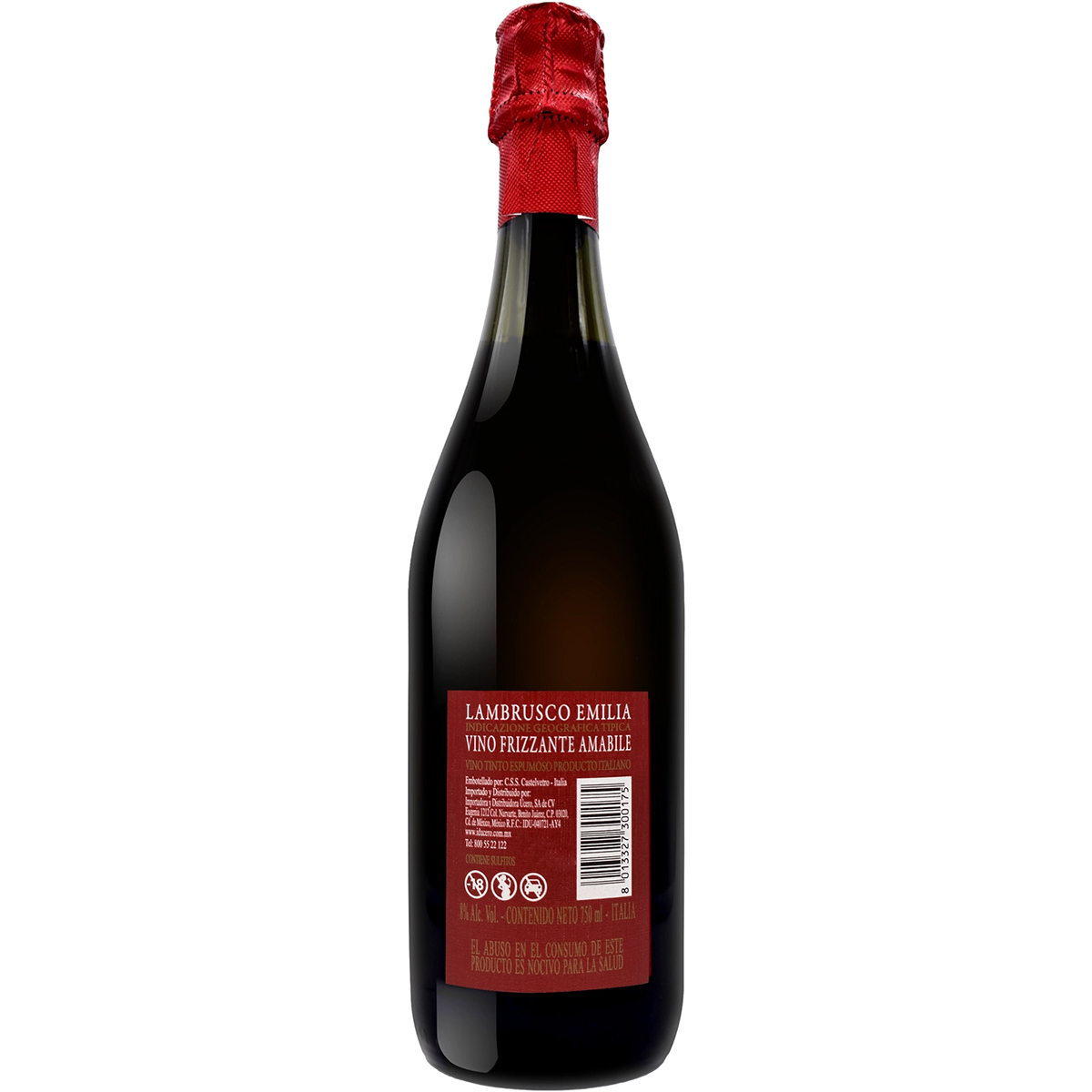Vino Tinto Lambrusco Emilia IGT Amabile image number null