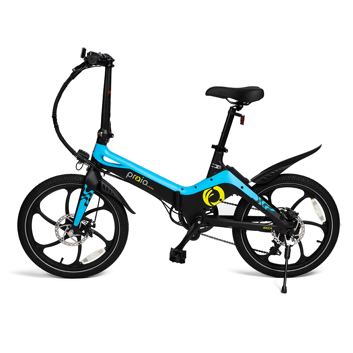 Bicicleta El&eacute;ctrica Praia Ibiza Black Blue 350W image number null