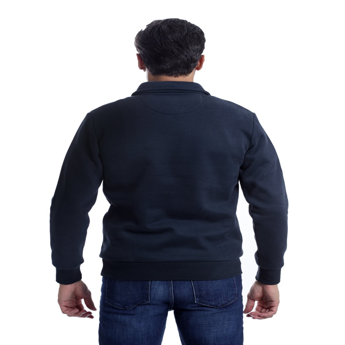 Sudadera Regular Fit Chaps Medio Cierre para Hombre image number null