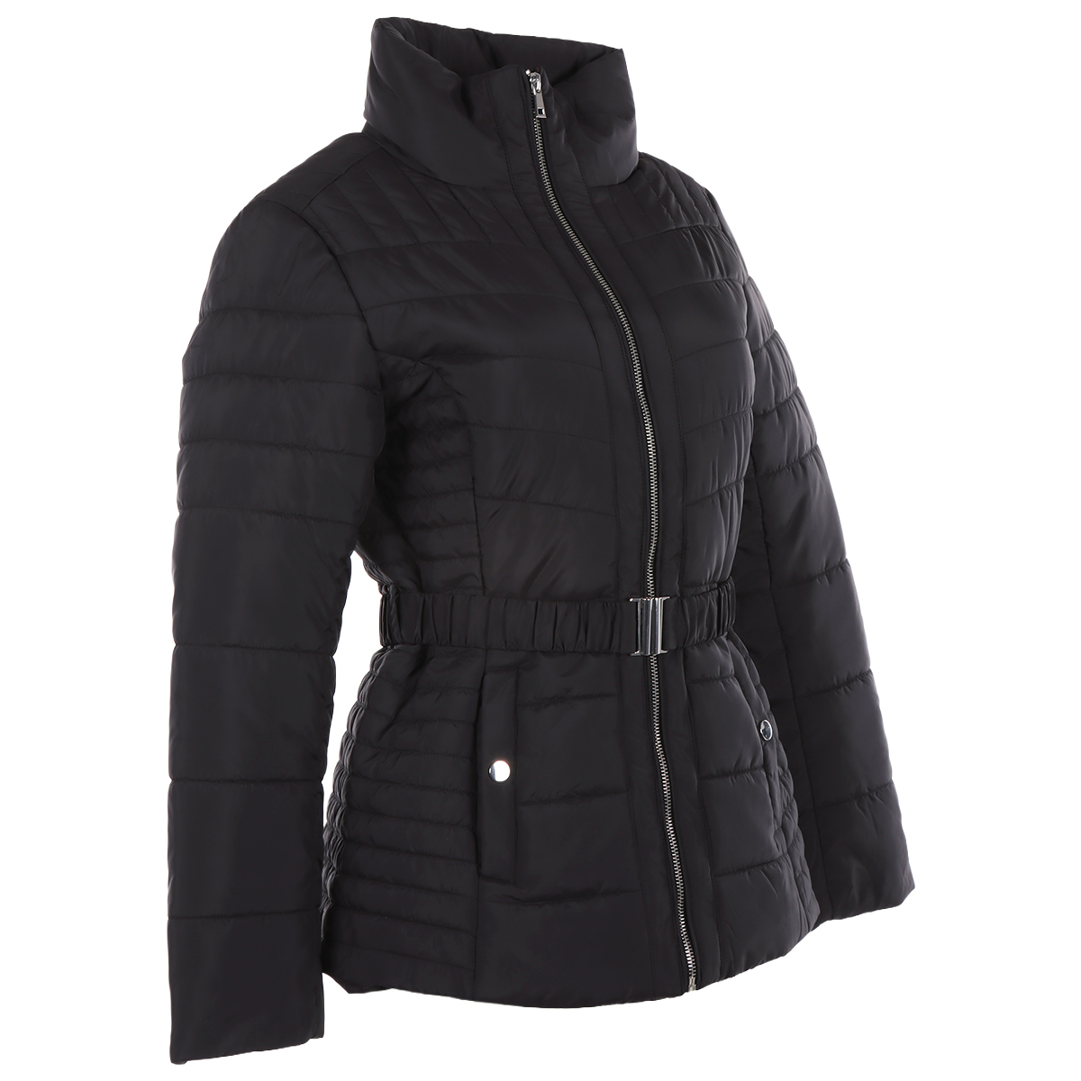 Chamarra Acolchada con Cintur&oacute;n Life Styler para Mujer image number null