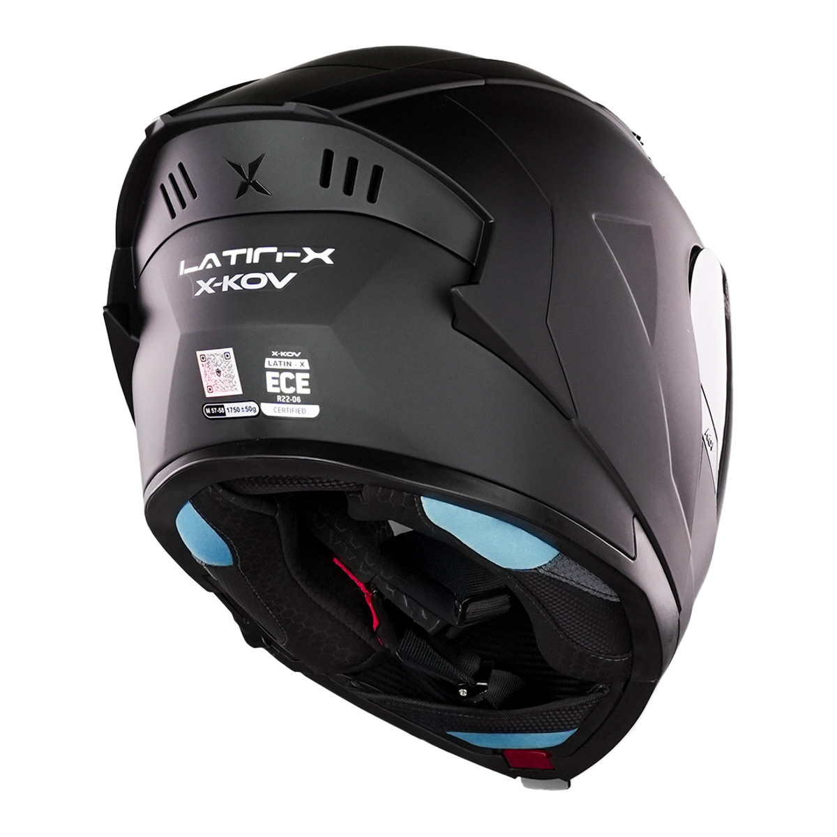 Casco Abatible X-Kov Latin-X Negro Mate image number null