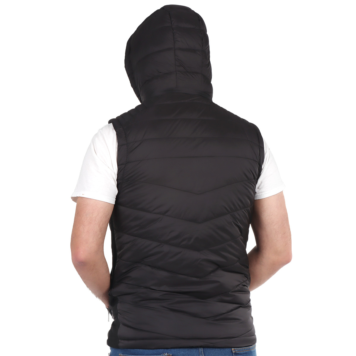 Chaleco Capitonado con Gorro Tim Men para Hombre image number null