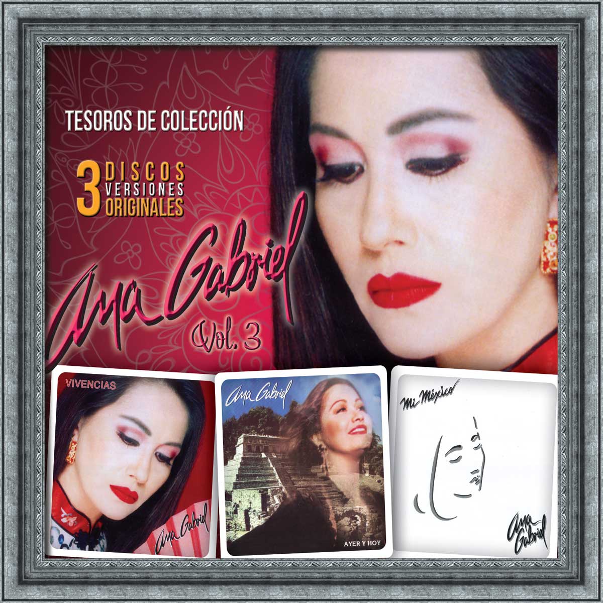 CD3 Ana Gabriel Tesoros de Colecci&oacute;n: Ana Gabriel Vol. 3  Mi M&eacute;xico - Vivencias - Ayer y Hoy image number null
