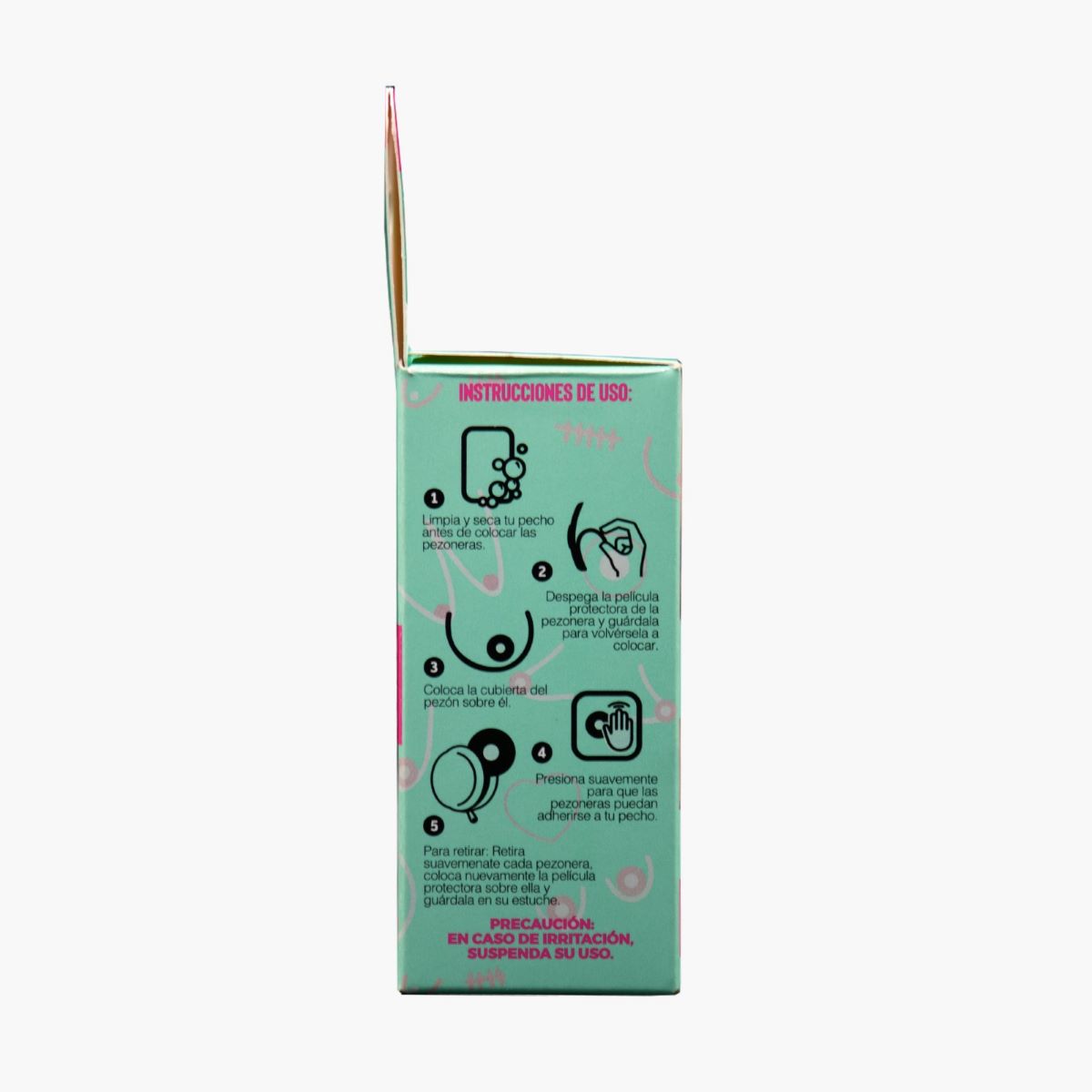 Pezoneras Silicon Reutilizable 2 Pares Fem Tape para Mujer image number null
