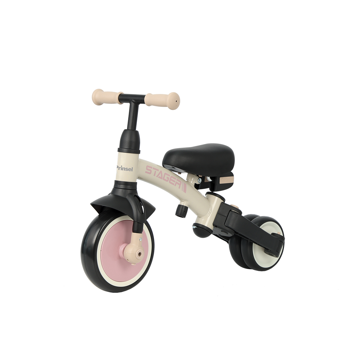 Triciclo Stager 3 In 1 Rosa Prinsel image number null