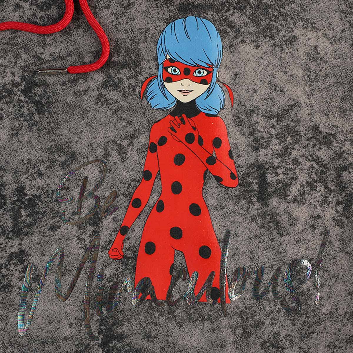 Sudadera Lady Bug con Capucha para Ni&ntilde;a image number null