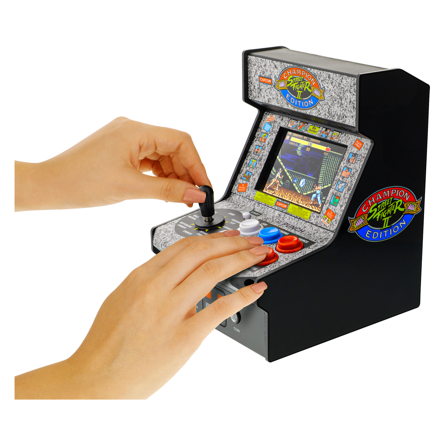 Consola Mini Arcade Super Street Champion Edition Street Fighter 2 image number null