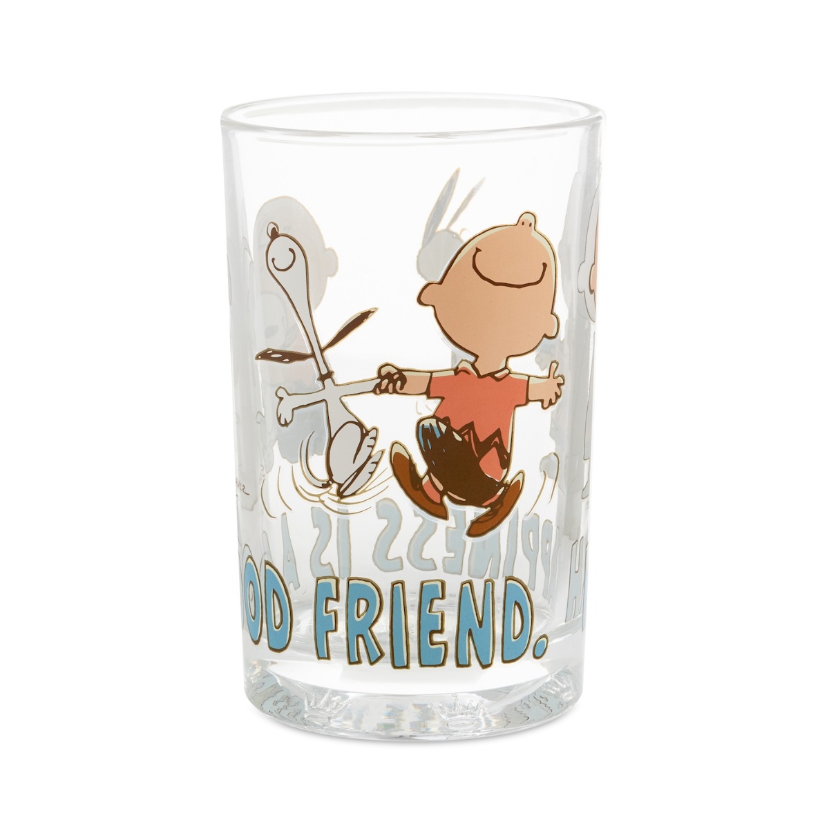 Vaso Coleccionable Peanuts 'La Felicidad es un Buen Amigo' image number null