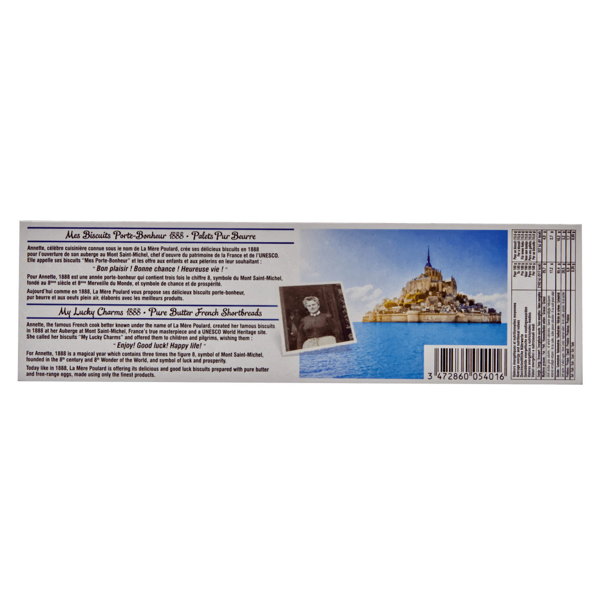 Galletas Francesas de Mantequilla Pura 125 g image number null