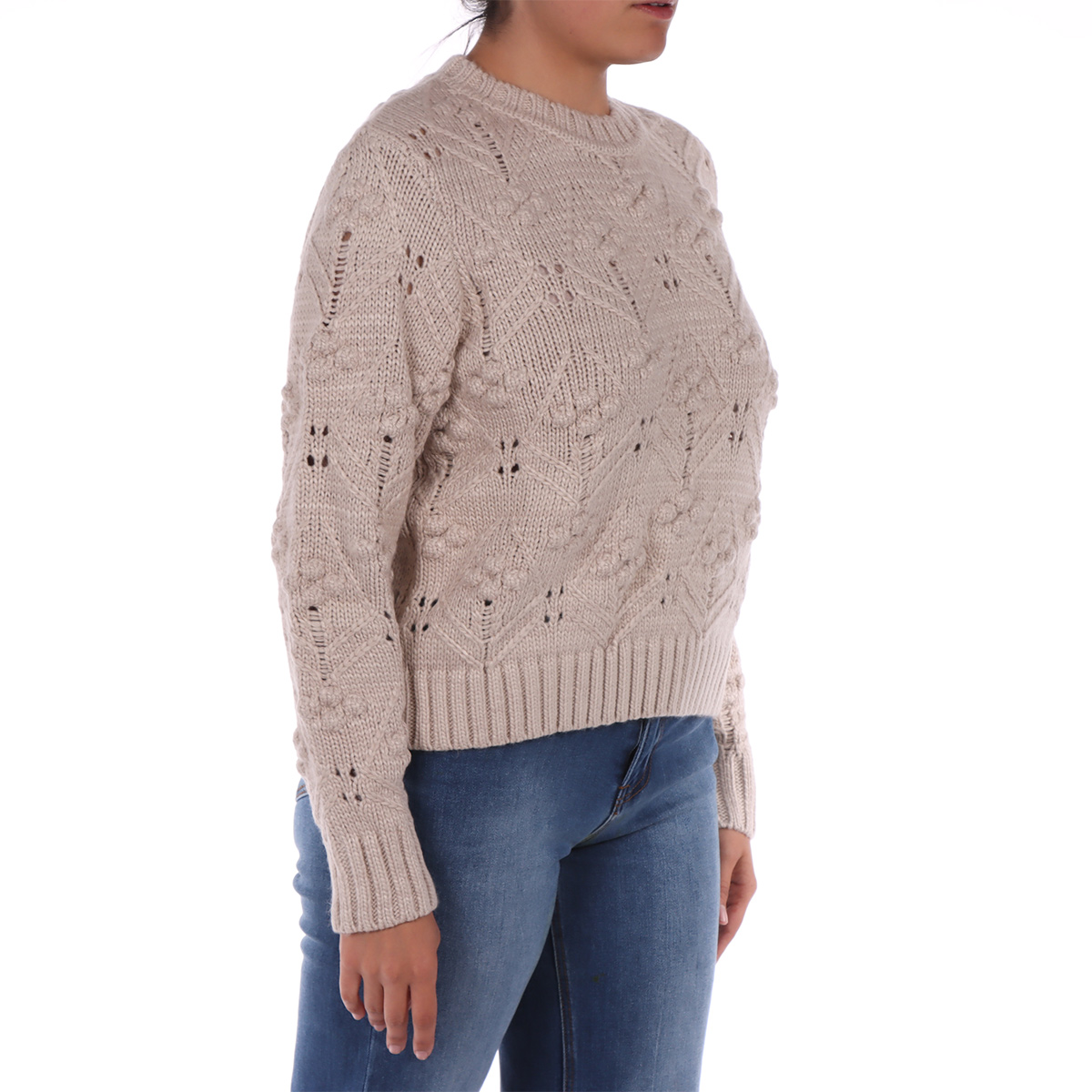 Su&eacute;ter Tejido de Chenille Arqueology para Mujer image number null