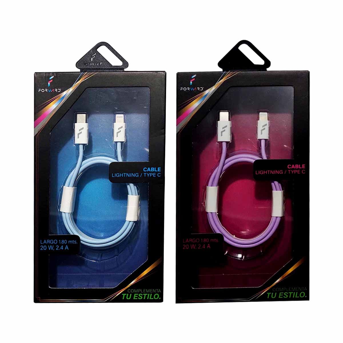 Cables Fordward Tipo C Lightning image number null