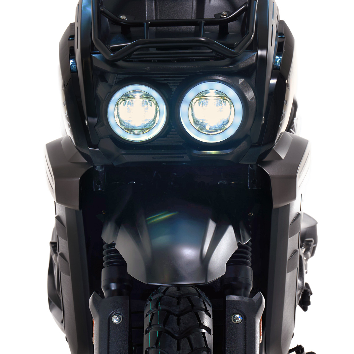 Motoneta Treck Motors Acorazada 150 Dorado/Negro image number null