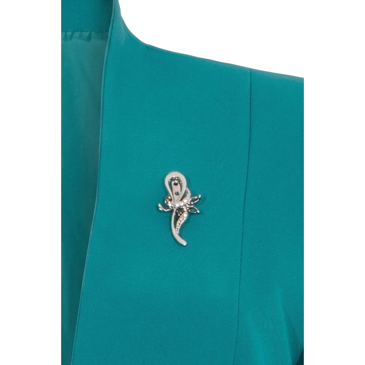 Conjunto Dos Piezas Saco Liso Y Vestido Para Mujer image number null