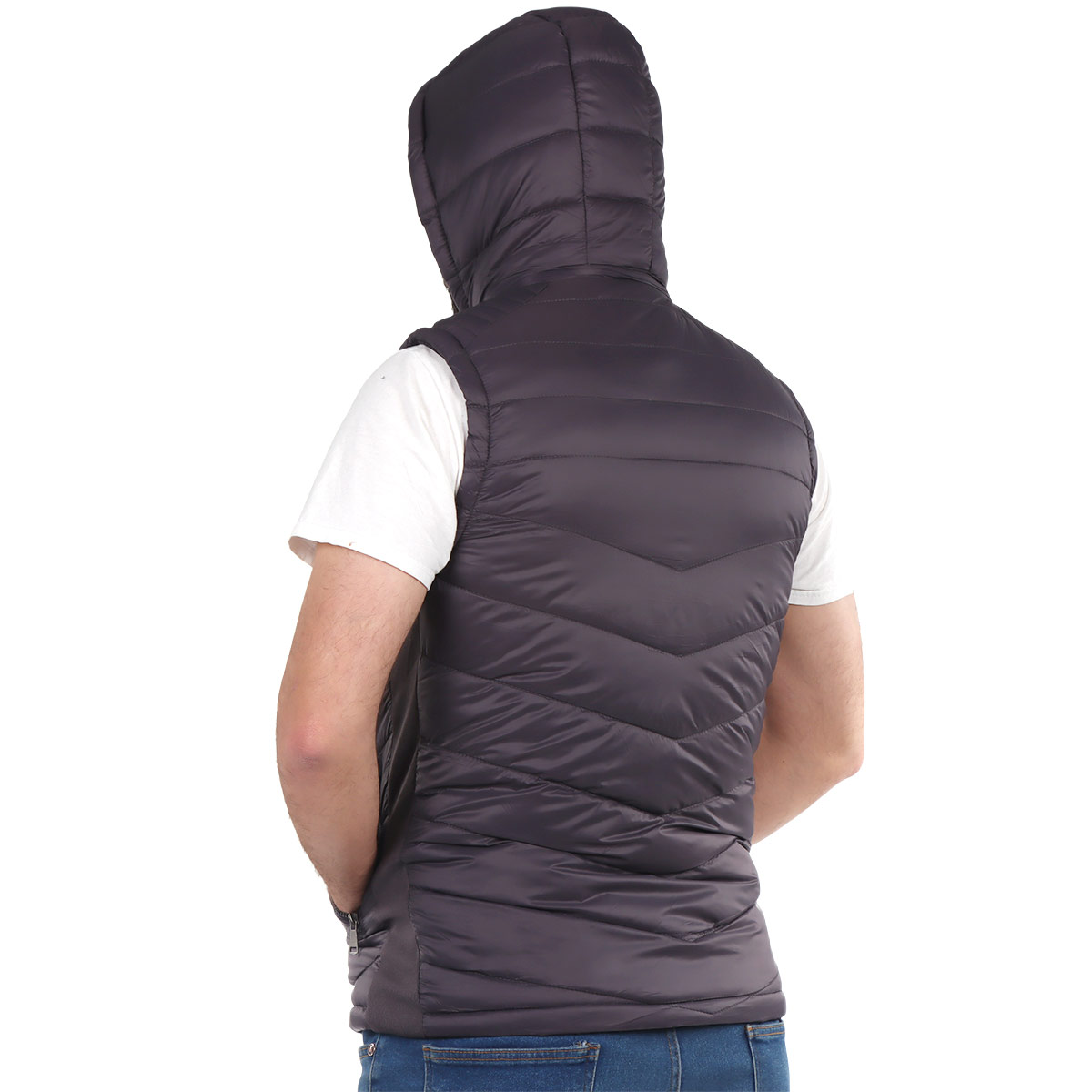 Chaleco Capitonado con Gorro Tim Men para Hombre image number null