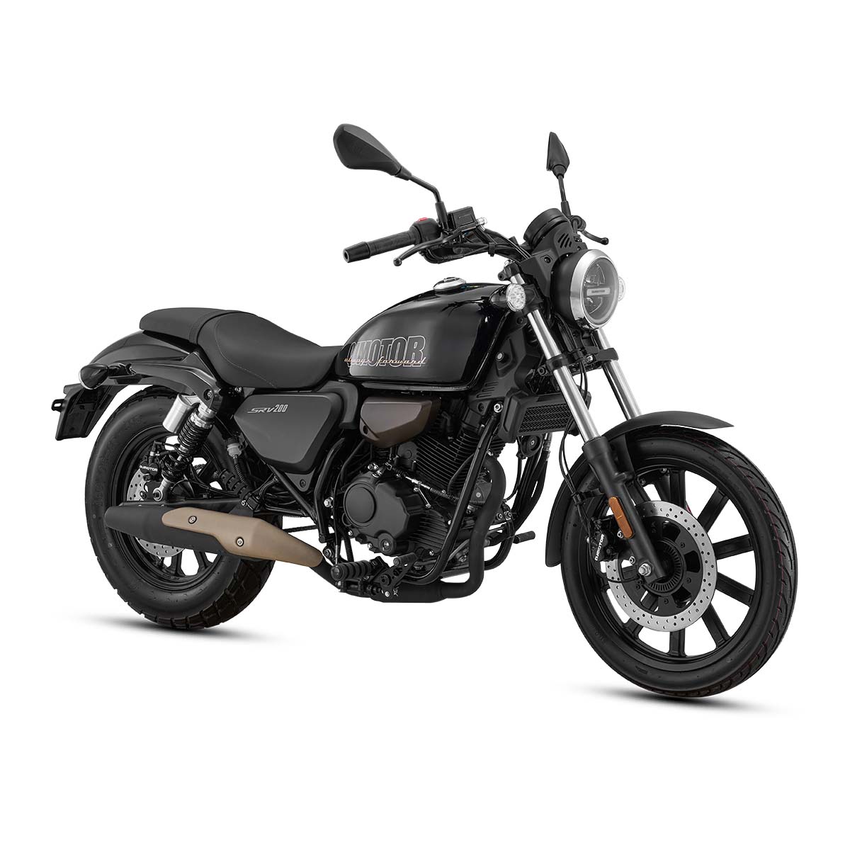 Motocicleta Qjmotor Srv 200 Negro 2026 image number null