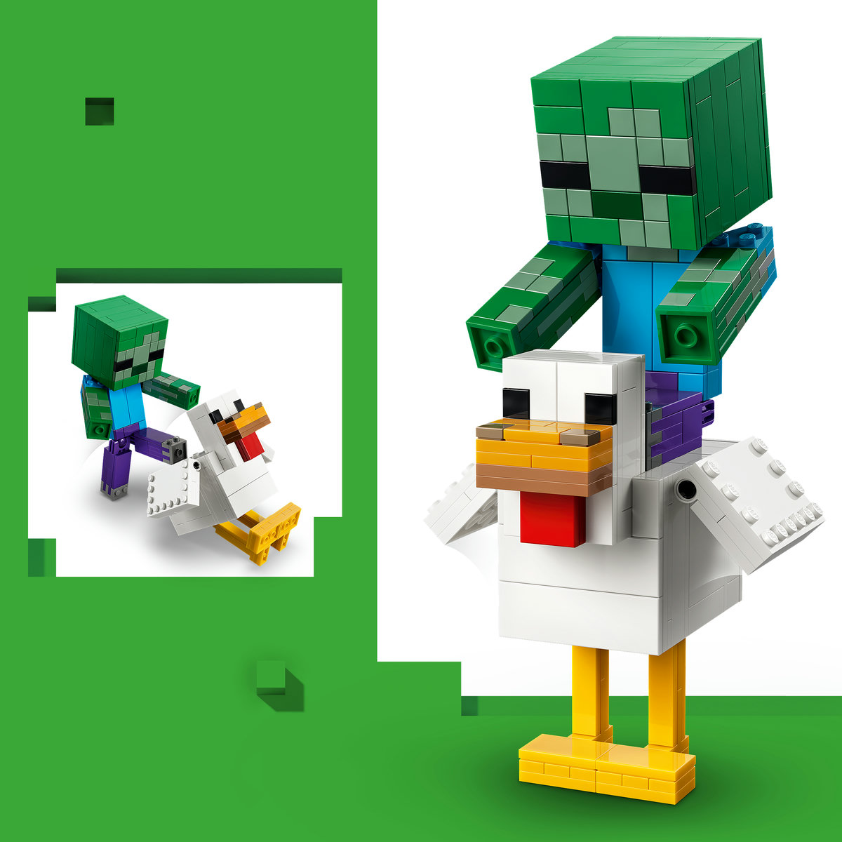 MINECRAFT GALLINA JOCKEY image number null