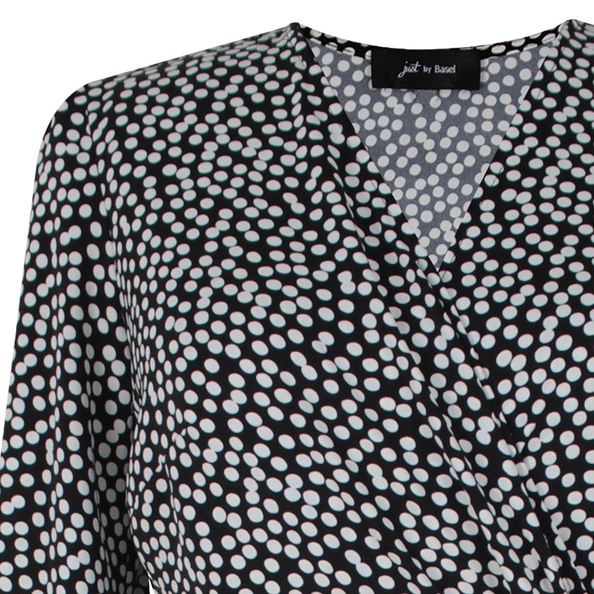 Maxi vestido estampado dots para Mujer Petite JUST BY BASEL image number null