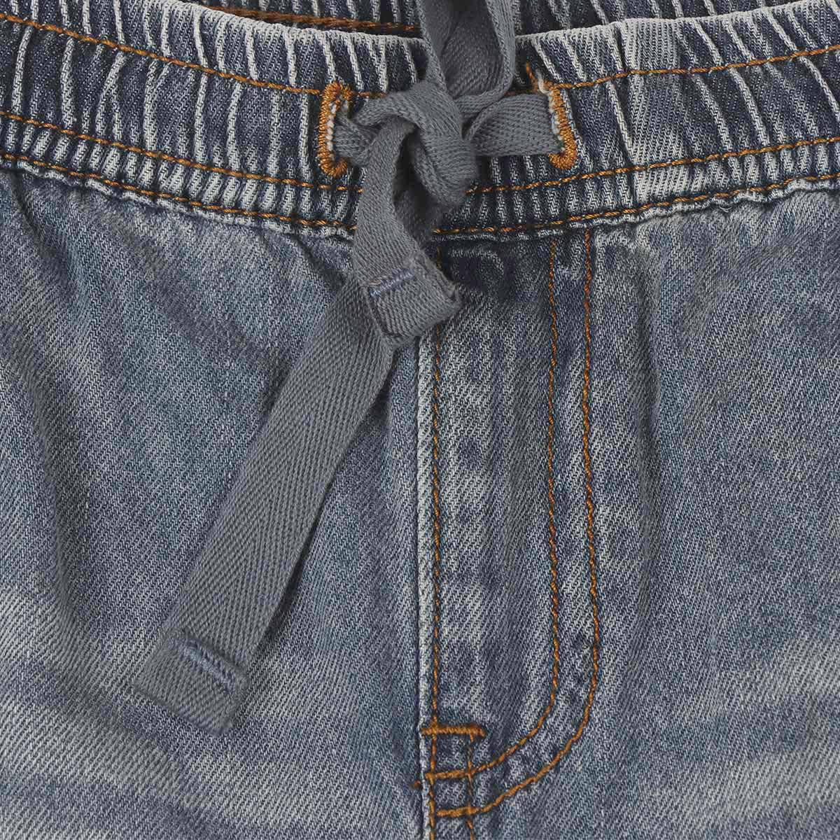 Bermuda Denim El&aacute;stico C&oacute;moda Casual Jeanious Ni&ntilde;o Toddler image number null