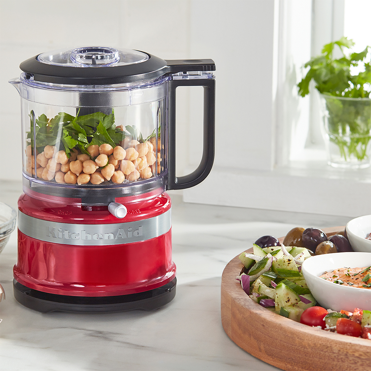 Mini Chopper 5 Tazas Rojo Kitchenaid image number null