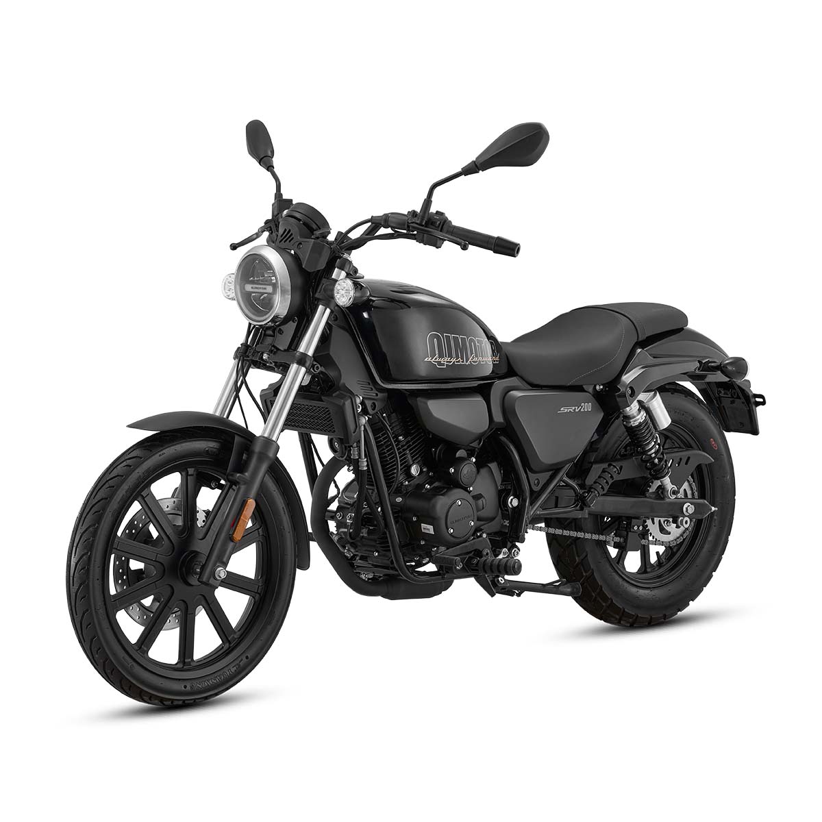 Motocicleta Qjmotor Srv 200 Negro 2026 image number null