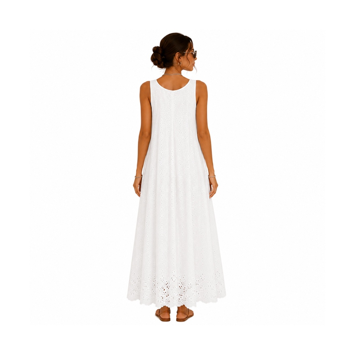 Vestido Largo Liso Brittany Moore Para Mujer image number null