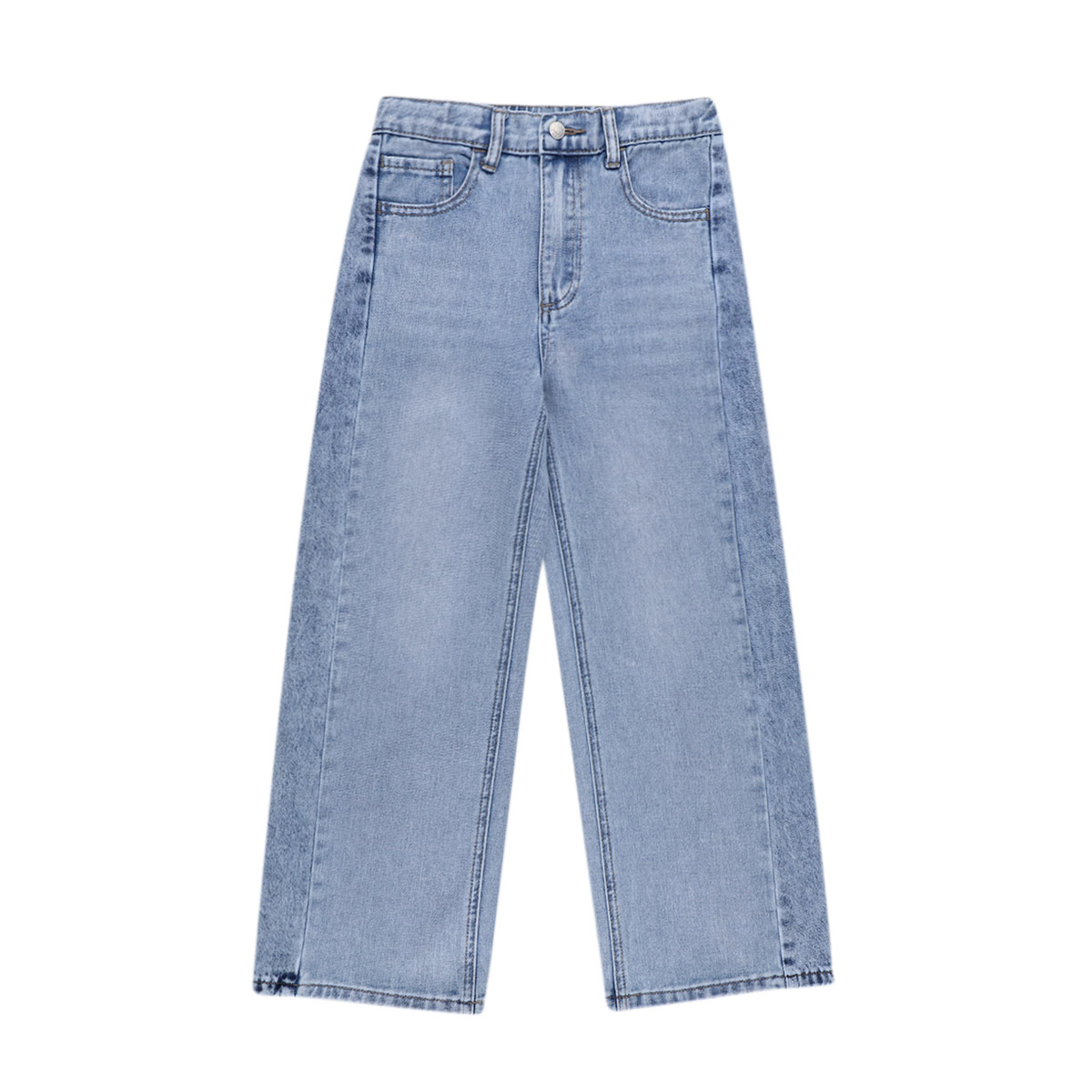 Pantalon Mezclilla Wide Leg Fukka para Ni&ntilde;a image number null