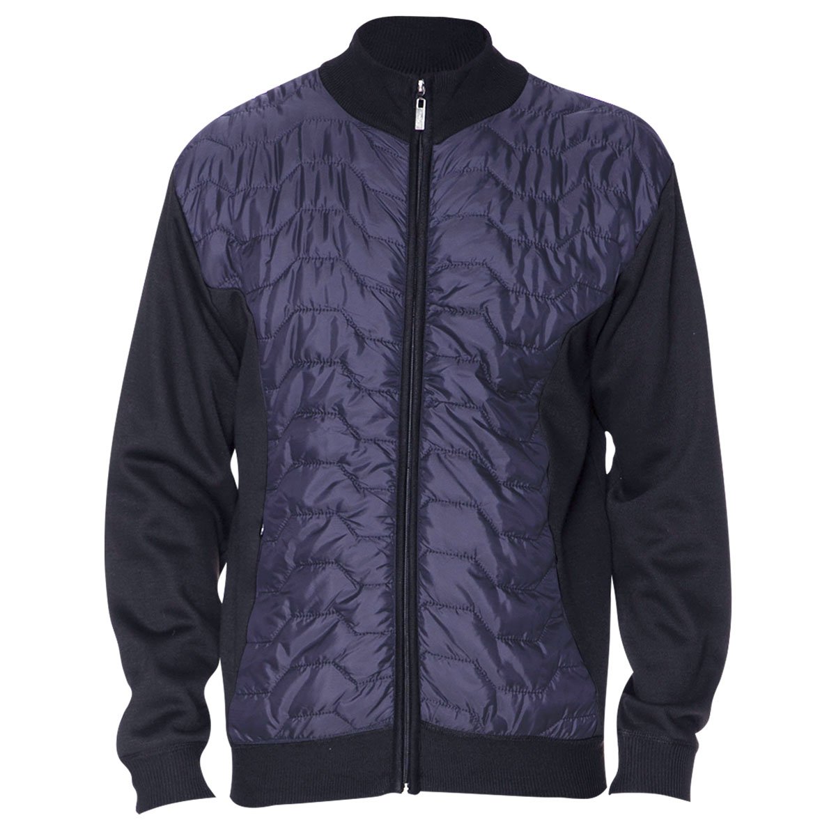 Chamarra con Cuello Mock Banana Limon para Hombre image number null