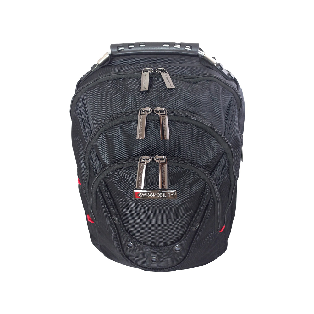Backpack Porta Laptop Beverin 17&rdquo; Negro Swissmobility image number null