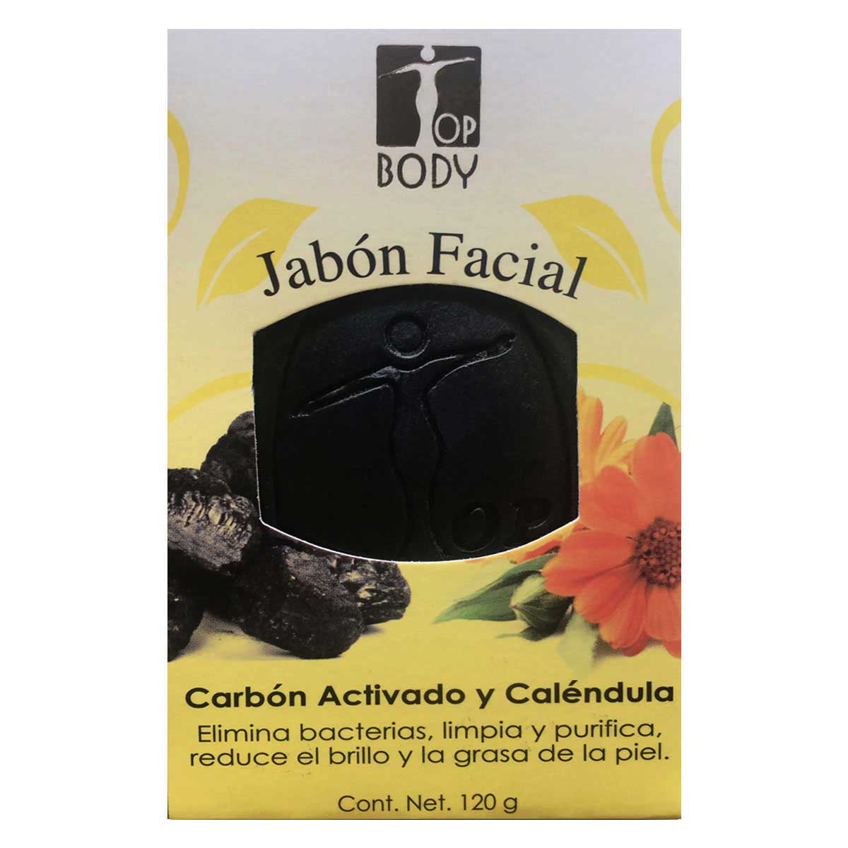 Jab&oacute;n  Facial  Carb&oacute;n Activado  Y  Cal&eacute;ndula image number null