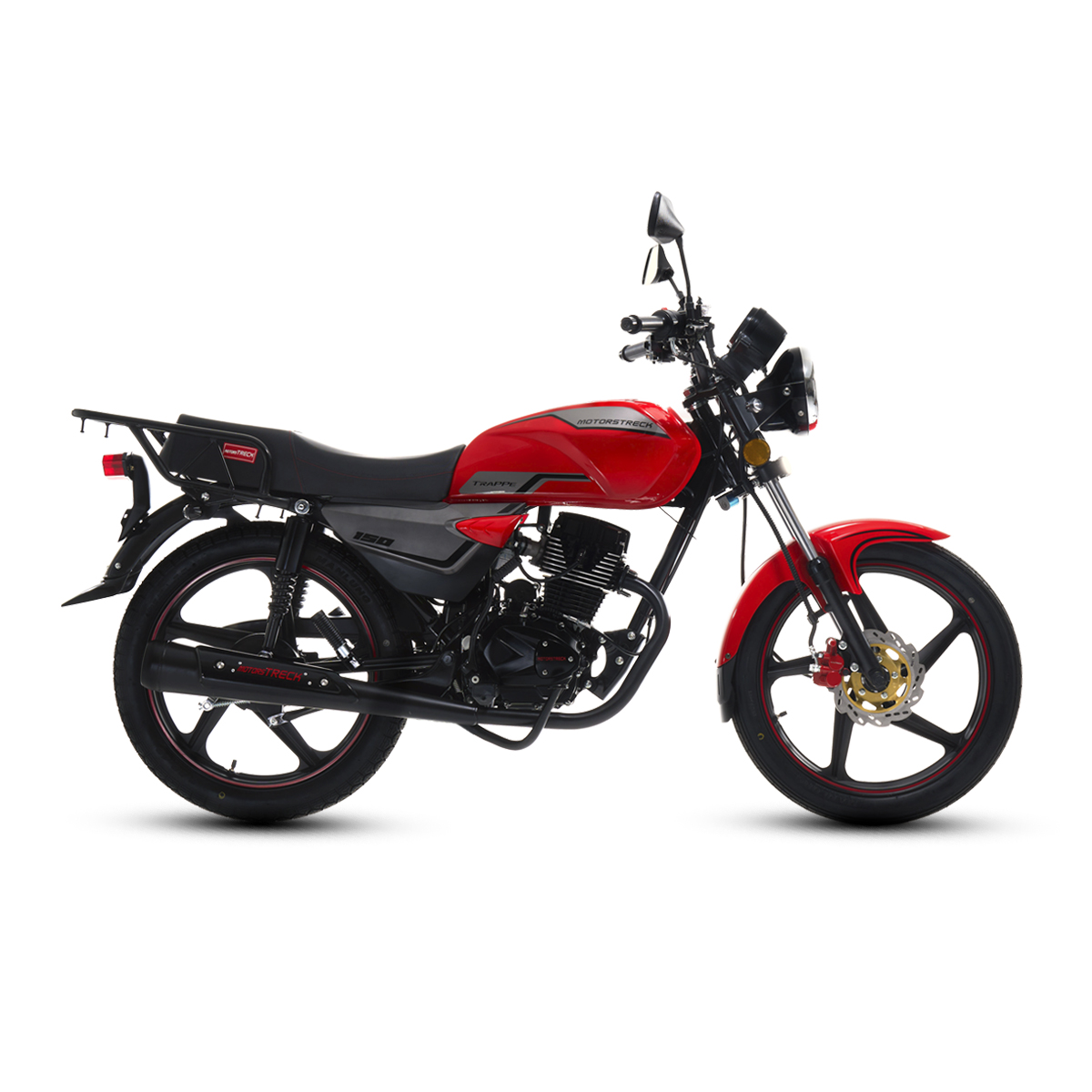 Motocicleta De Trabajo Treck Motors Trapper 150 Rojo 2026 image number null