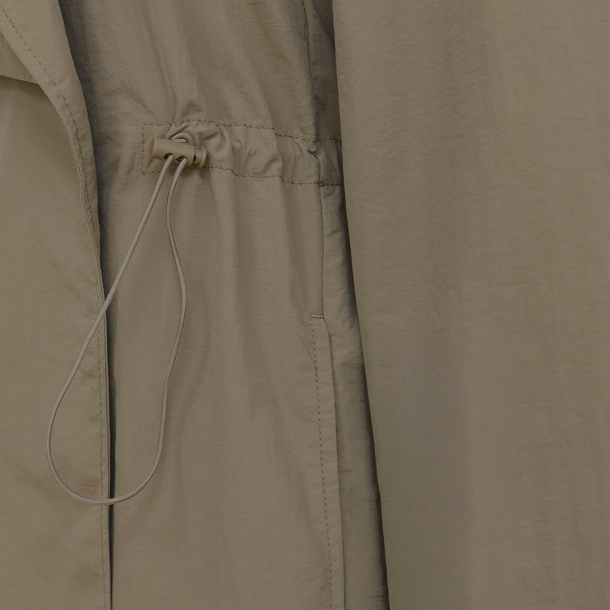 Gabardina larga beige para Mujer Petite JUST BY BASEL image number null