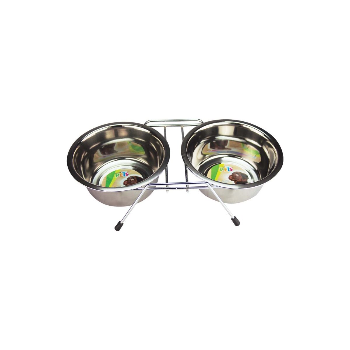 Comedero Doble 950 Ml Fancy Pets image number null