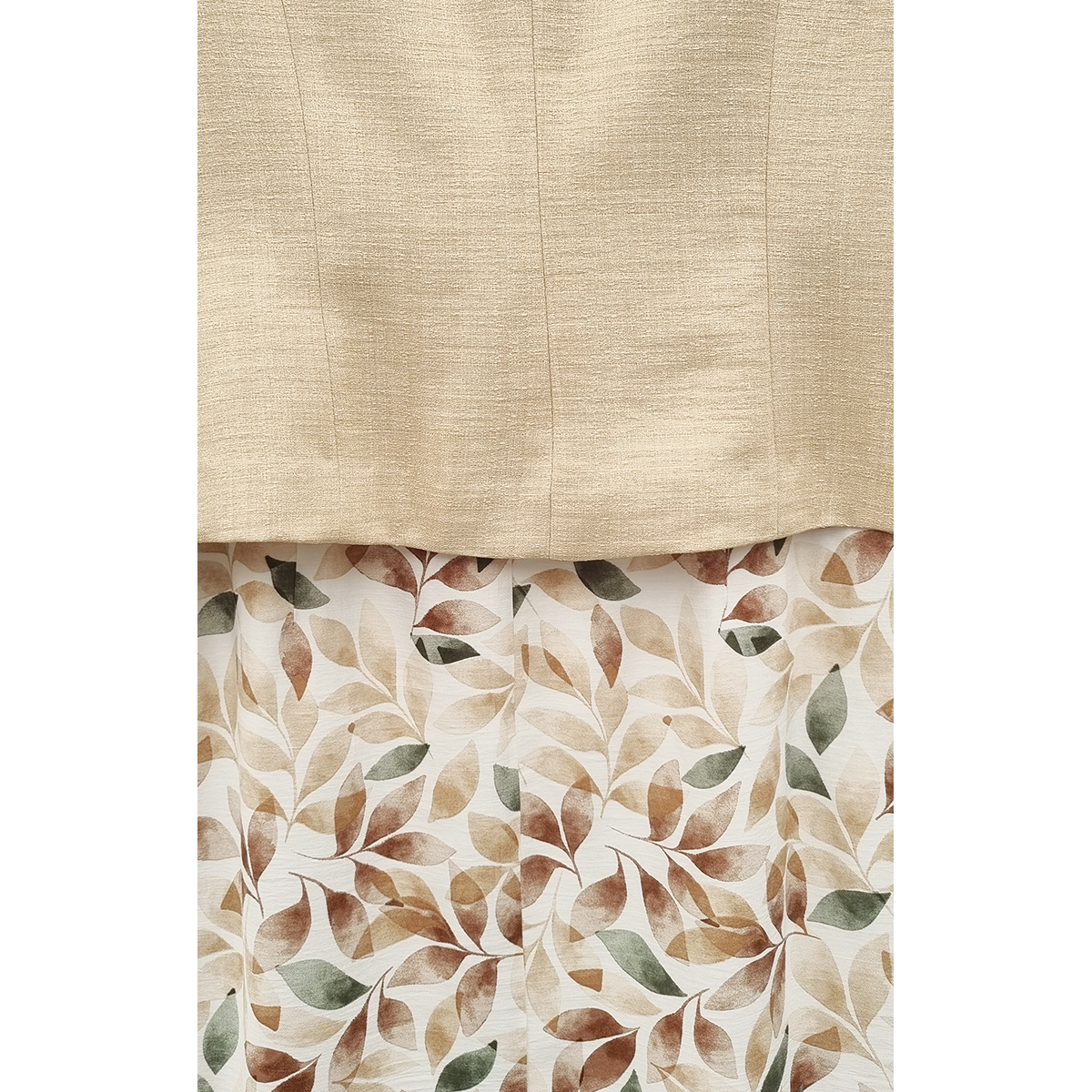 Conjunto de 2 Piezas de Saco Liso y Vestido Estampado Diva para Mujer image number null