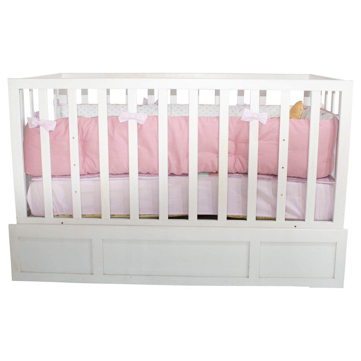Juego de Cuna Cary Princesa Luna 95x140 cm 4 Piezas Lila image number null