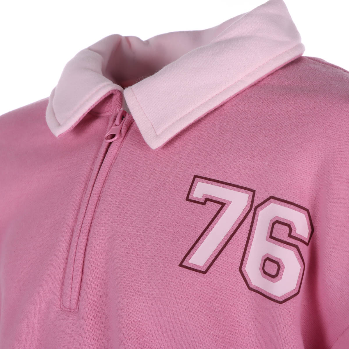 Sudadera Cuello Polo con Cremallera Jeanious para Ni&ntilde;a image number null