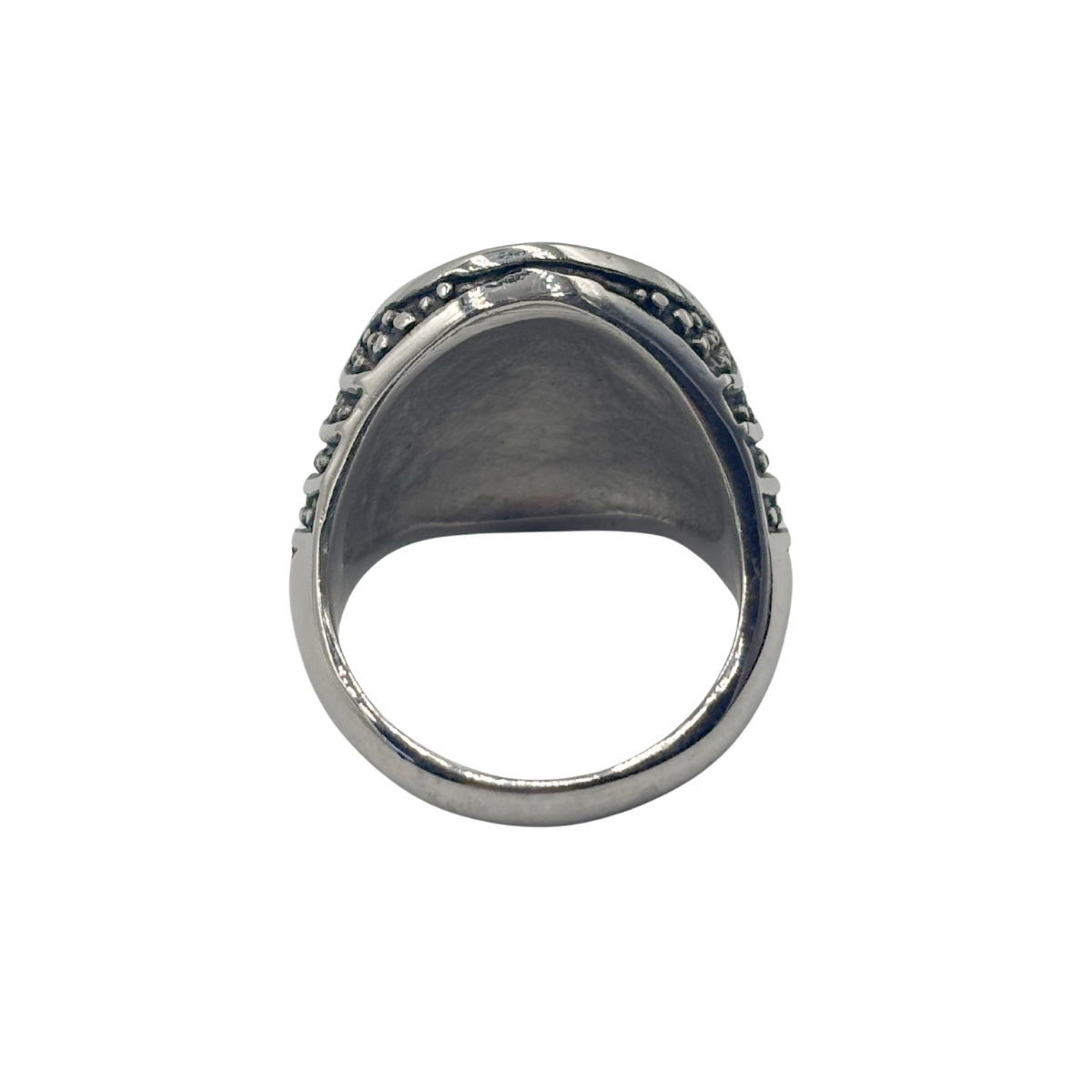 Anillo Calavera Acero H Aktuales para Hombre image number null