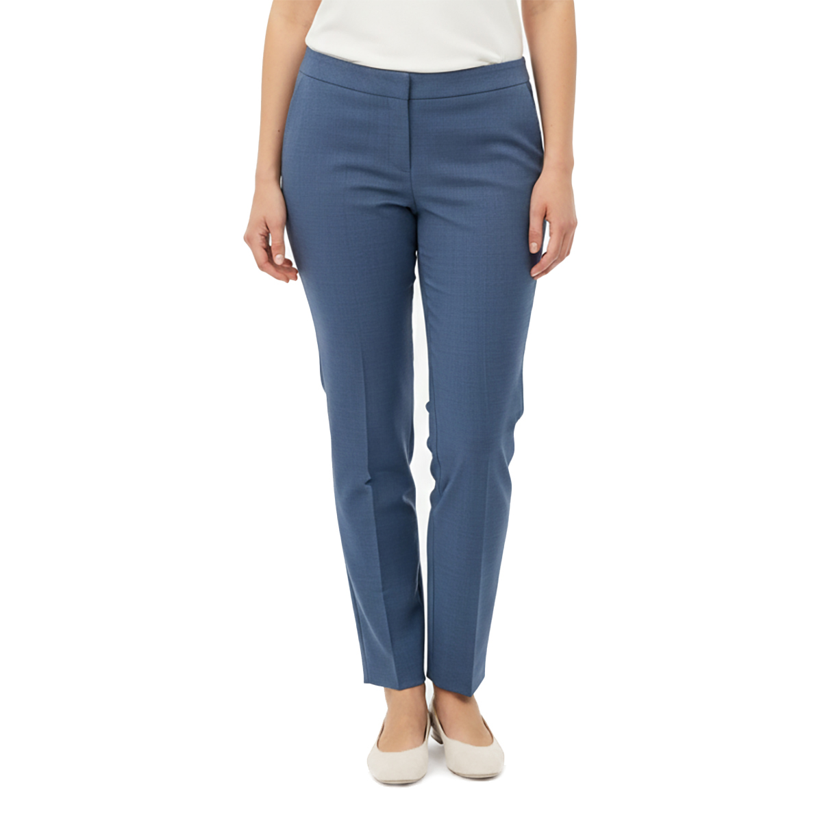 Conjunto de 3 Piezas de Saco Combinado Top y Pantal&oacute;n Liso Diva para Mujer image number null
