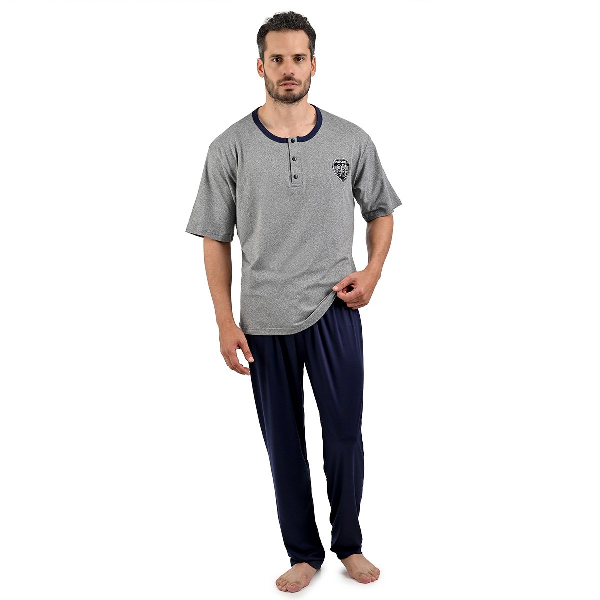 Pijama de Playera y Pantal&oacute;n Starwest para Hombre image number null